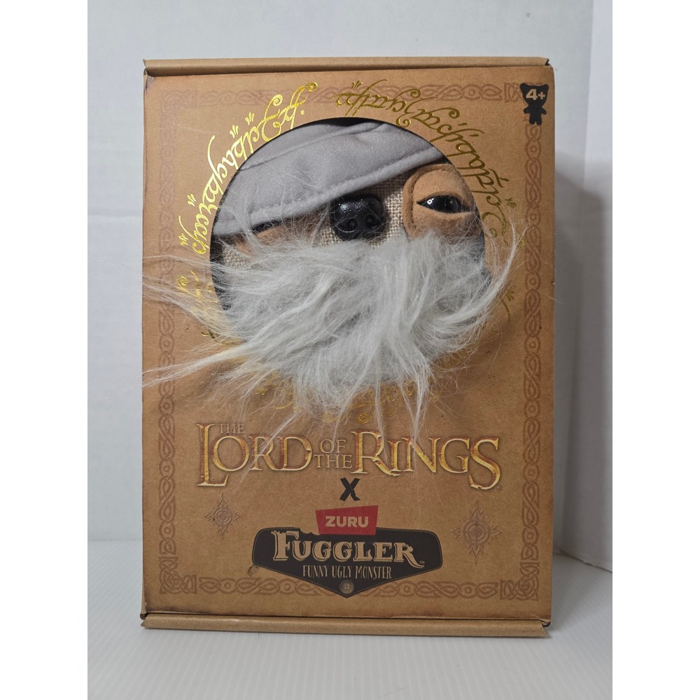 Zuru Fuggler Lord of the Rings Gandalf Plush Tan New 9305207479